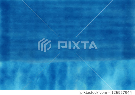 Light blue and navy blue vertical and horizontal striped gradation slide (spots) Illustration material 126957944