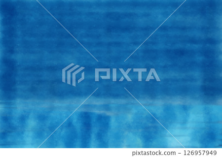Light blue and navy blue vertical and horizontal striped gradation slide (spots) Illustration material 126957949