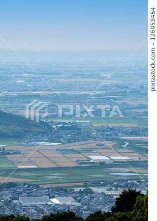 從鶴根山眺望的幸田町田園風光 從鶴根山眺望的幸田町田園風光 126958464