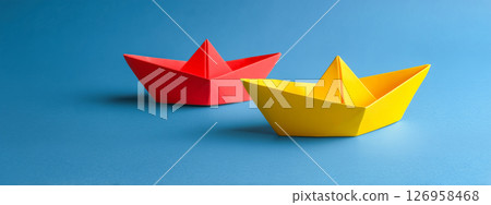 紙船的領導與個性創意理念 126958468