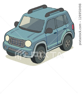 可愛的汽車/SUV 可愛的汽車/SUV 126958498