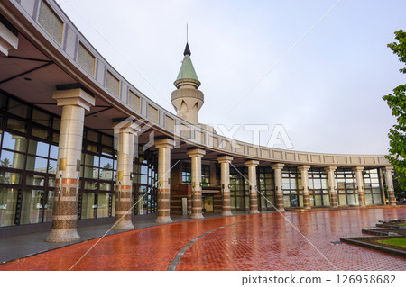 Yubetsu Town Cultural Center TOM (evening) 126958682