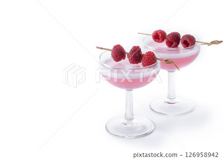 Elegant French Martini Cocktail 126958942
