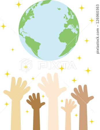 Connecting Continents and the Hands of Hope - Across the Atlantic Connecting Continents and the Hands of Hope - Across the Atlantic 126960363