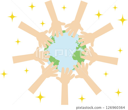 跨越大西洋,連結各大洲,伸出希望之手 跨越大西洋,連結各大洲,伸出希望之手 126960364