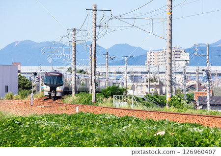 [Kansai Main Line] Limited Express Nanki 2 bound for Nagoya Station 126960407