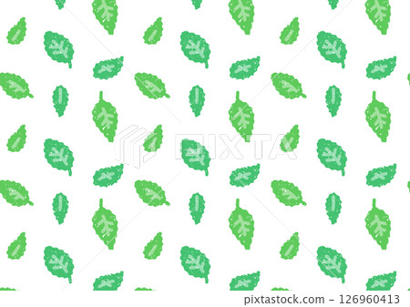 蠟筆觸感薄荷圖案 126960413