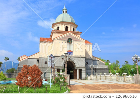 [Hiroshima Prefecture] Kure Portopia Park (Symbol Dome) on a clear day 126960516