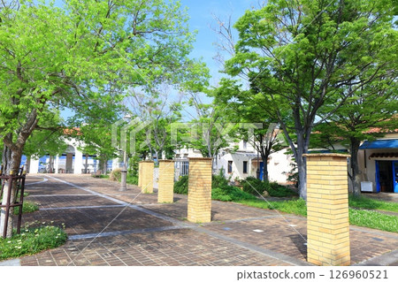 [Hiroshima Prefecture] Kure Portopia Park on a sunny day 126960521