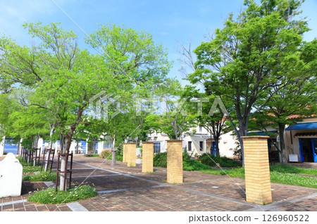 [Hiroshima Prefecture] Kure Portopia Park on a sunny day 126960522