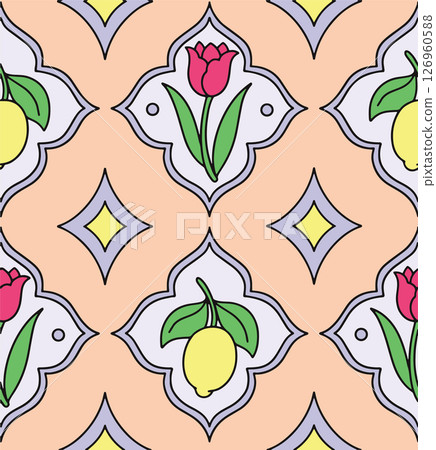 pattern, vector, seamless 126960588