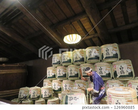 Sake Barrel Hakutsuru Sake Barrel Hakutsuru 126960885