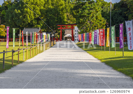 上賀茂神社，從第一鳥居到第二鳥居的參道（京都市北區上賀茂本山） 126960974