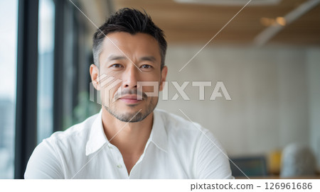 A sophisticated business leader who looks good in a white shirt | Sophisticated charm 126961686