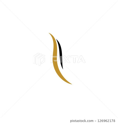 hair wave logo vector icon template - Vector 126962178