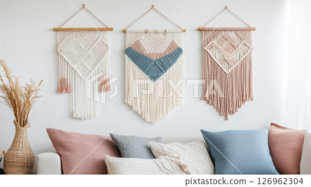 Charming wall art boosts coziness 126962304
