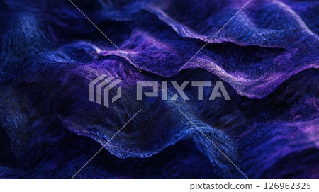 Deep blue and purple waves 126962325