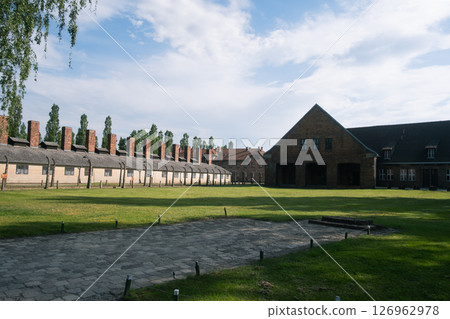 奧斯維辛集中營景觀 奧斯維辛集中營景觀 126962978