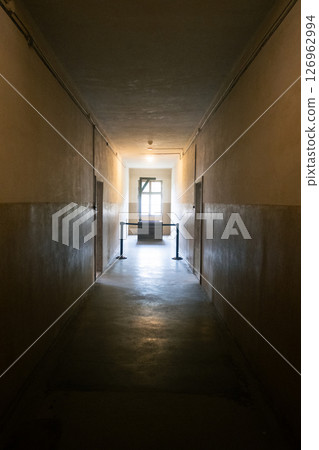 View of Auschwitz concentration camp 126962994