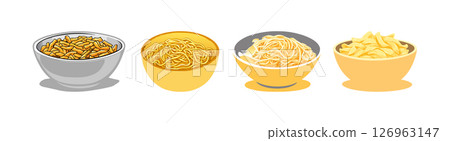 Food Variety in Bowls Food Variety in Bowls 126963147