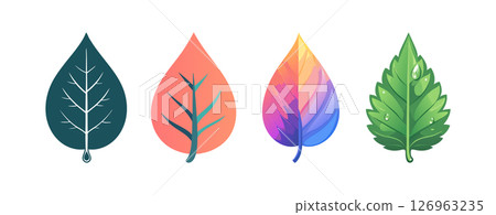 Colorful Autumn Leaves Image 126963235