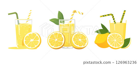 Lemonade Images Fresh Juicy 126963236