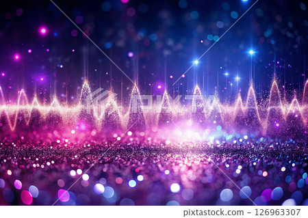 bokeh background with lights 126963307