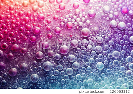 water drops on pink background 126963312