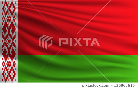 Vector flag of Belarus 126963616