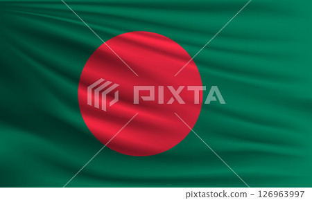 Vector flag of Bangladesh 126963997