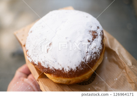 在波蘭克拉科夫吃 ponczki 126964171