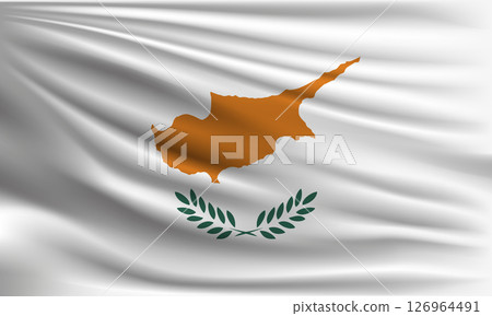 Vector flag of Cyprus Vector flag of Cyprus 126964491