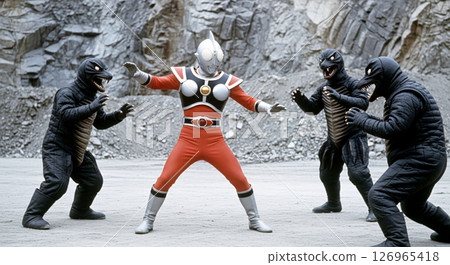 Fictional 1970s special effects hero 126965418