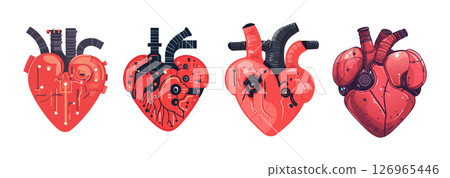 Strawberry Heart Evolution From Fruit to Organ Stunning Images 126965446