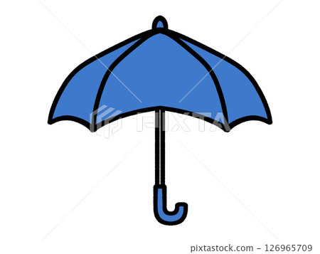 Illustration material of umbrella 126965709