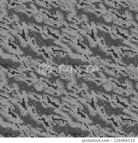 Desert camouflage of pixels modern military camo. 126966518