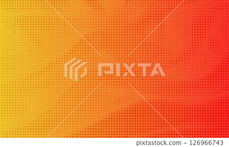 Abstract orange gradient background halftone vector geometric graphic design. Abstract orange gradient background halftone vector geometric graphic design. 126966743