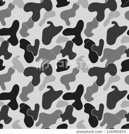 Camouflage military background abstract pattern. 126966855