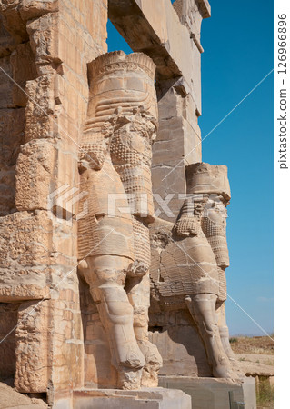 Gate of All Nations in Persepolis, Iran Gate of All Nations in Persepolis, Iran 126966896