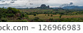 Panoramic View of Rocky Hills and Countryside in Conda, Kwanza Sul, Angola 126966983