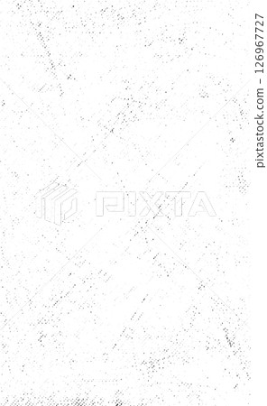 Black and white grunge background, realistic texture - Vector 126967727