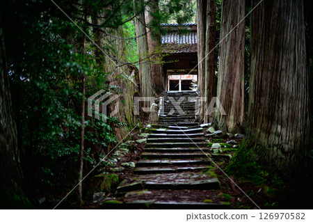 Mysterious stone steps Mysterious stone steps 126970582