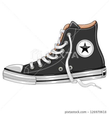 Sports shoes for young skaters 126970618