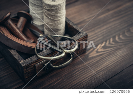Tools and accessories for handicrafts or gift wrapping 126970966