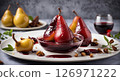 A Taste of France: Pears Stewed in Red Wine 126971222