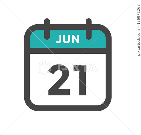 June 21 Calendar Day or Calender Date for Deadlines or Appointment 126971268