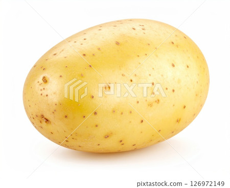 Fresh Potatoes with Bright Yellow Skin Fresh Potatoes with Bright Yellow Skin 126972149