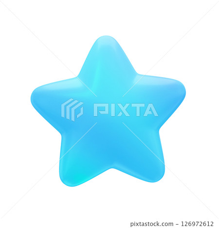 流行彩色抽象 3D 插畫 126972612