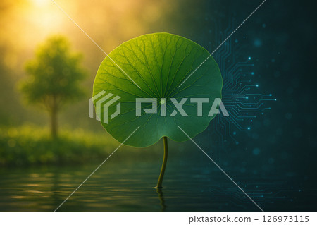 Lotus Leaf Nature and Technology 126973115