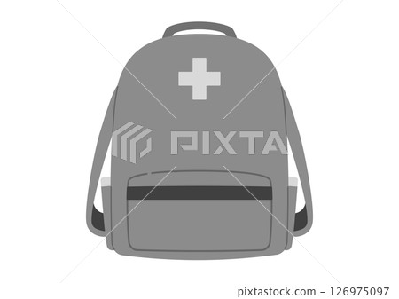 防災袋正面插圖 126975097